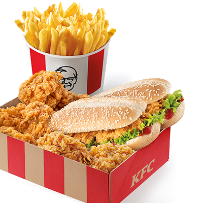 Strips Deluxe Big Box XL - order on-line in KFC